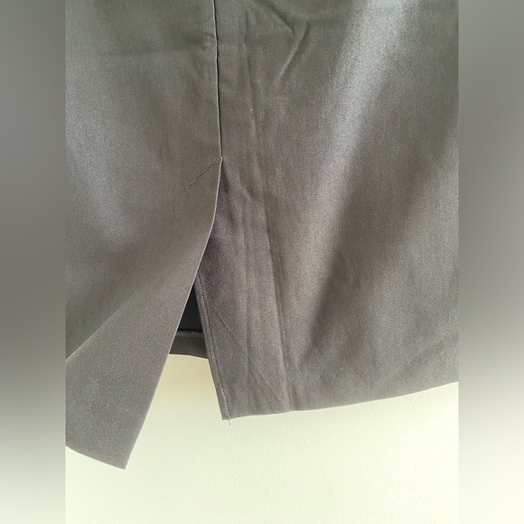 Wet Seal Black Minimalistic Pencil Skirt Size Large New With Tag - Picture 6 of 7